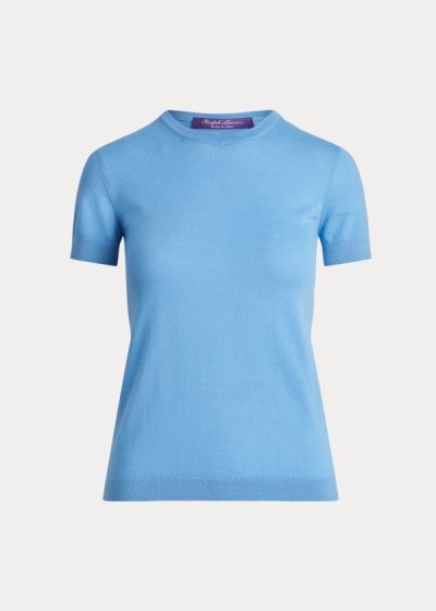 Suéter Ralph Lauren Cashmere Short-Sleeve Mulher 60891-JSEK